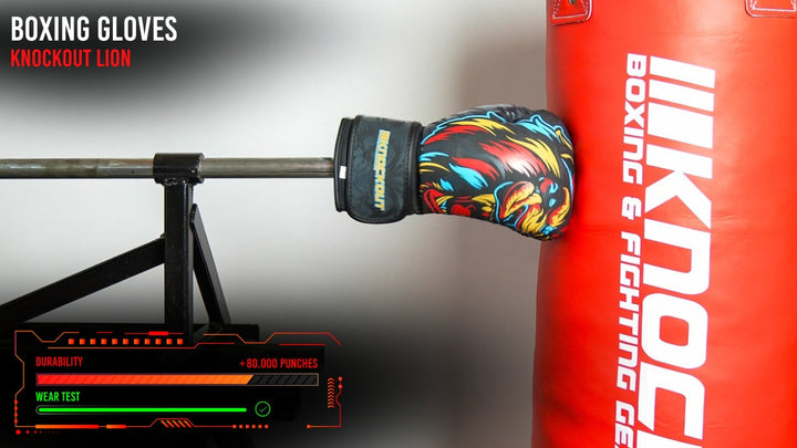 Manusi Box Knockout LION | knock-out.ro