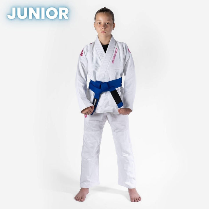 Kimono Jiu Jitsu Knockout Fete Copii | knock-out.ro