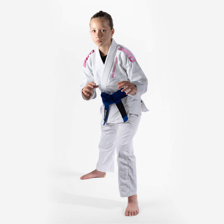 Kimono Jiu Jitsu Knockout Fete Copii | knock-out.ro