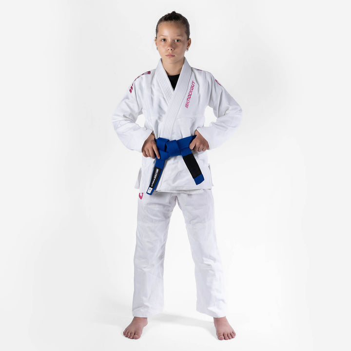 Kimono Jiu Jitsu Knockout Fete Copii | knock-out.ro