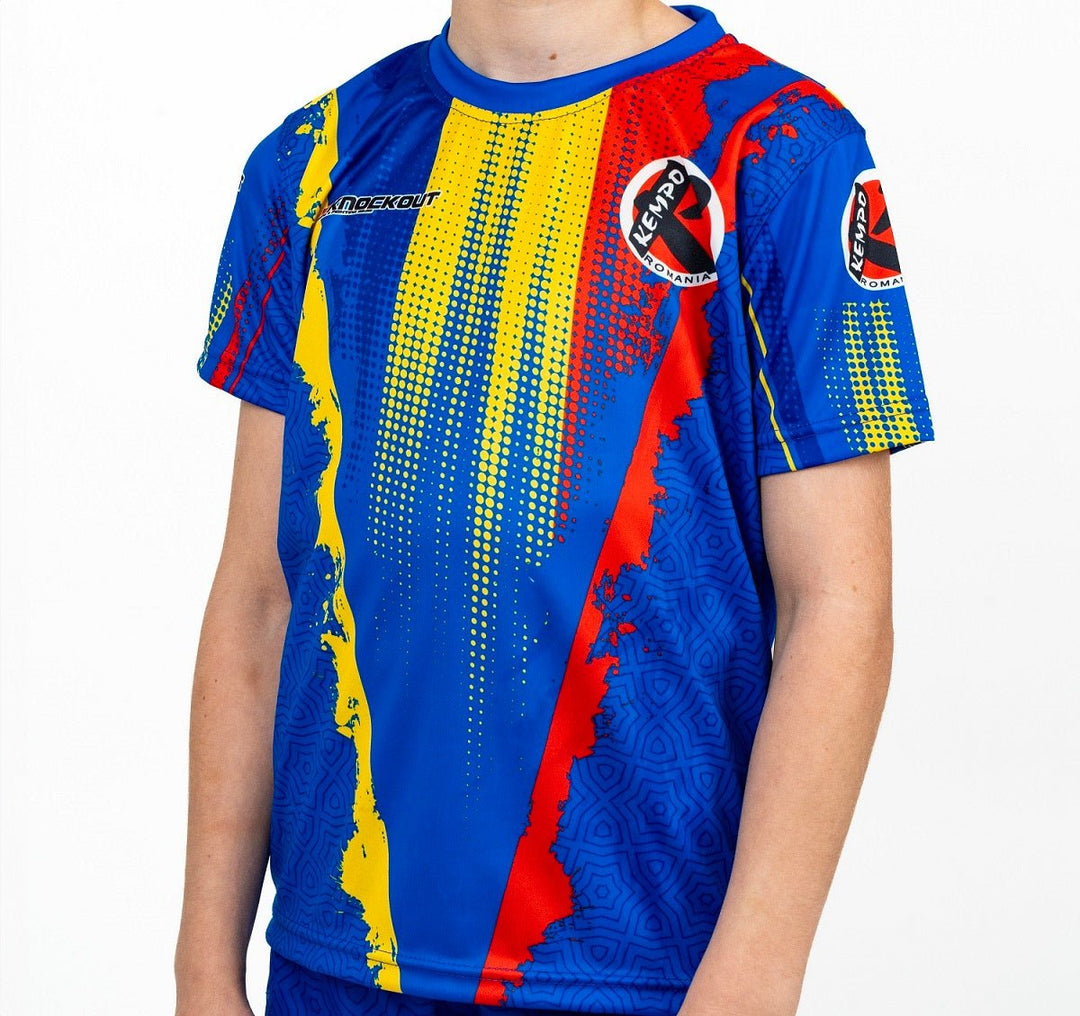 Knockout T-Shirt Kempo Rumänien Kinder