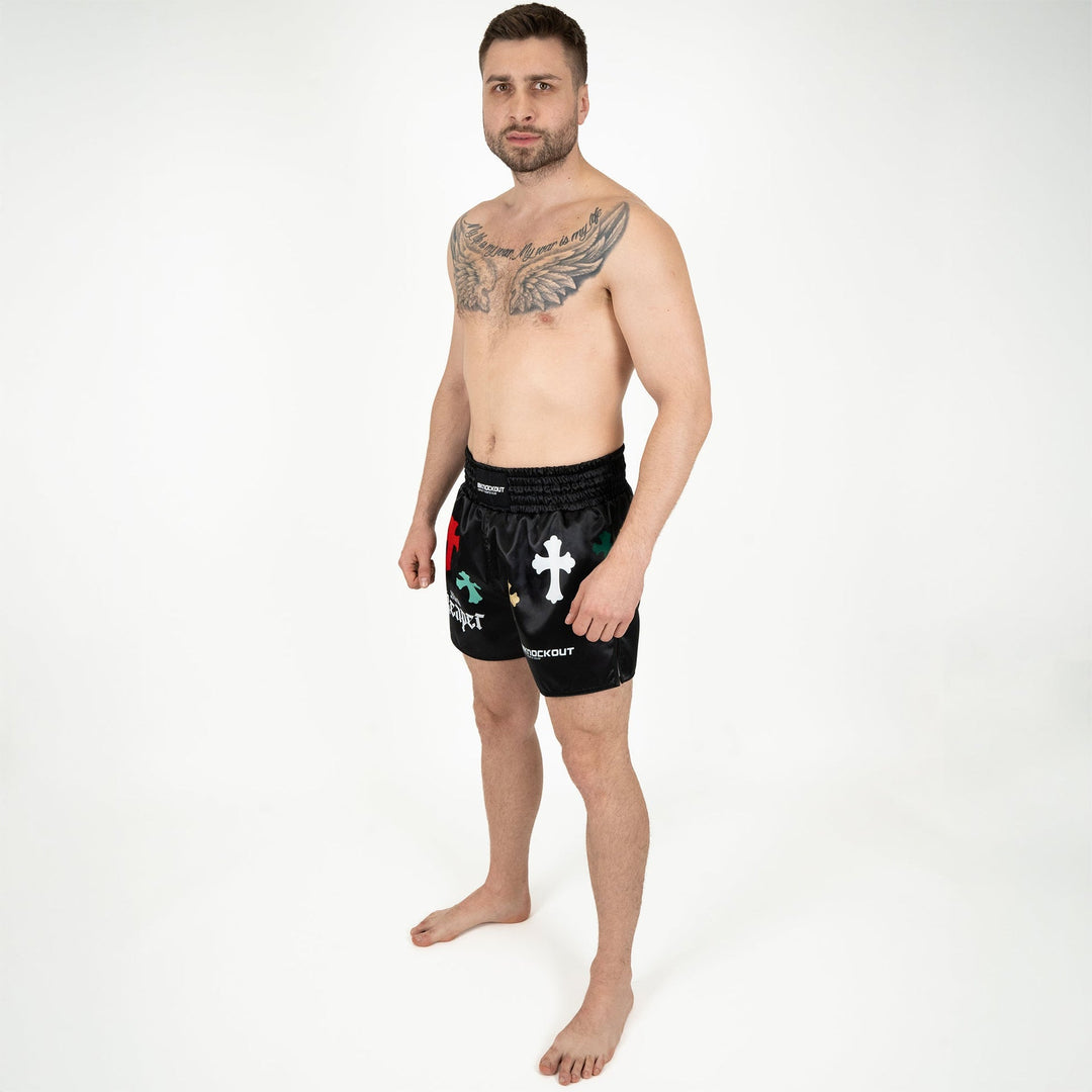 Sort Kickbox Knockout Black Reaper | knock-out.ro