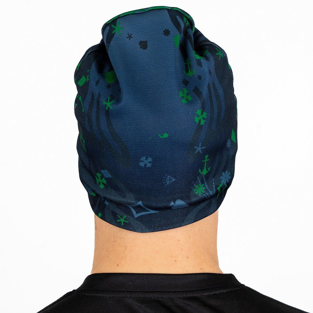 Knockout Reversible Skull Beanie