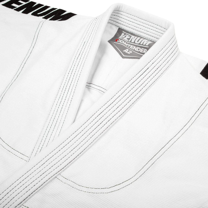 Kimono Jiu Jitsu Venum Contender EVO Alb | knock-out.ro