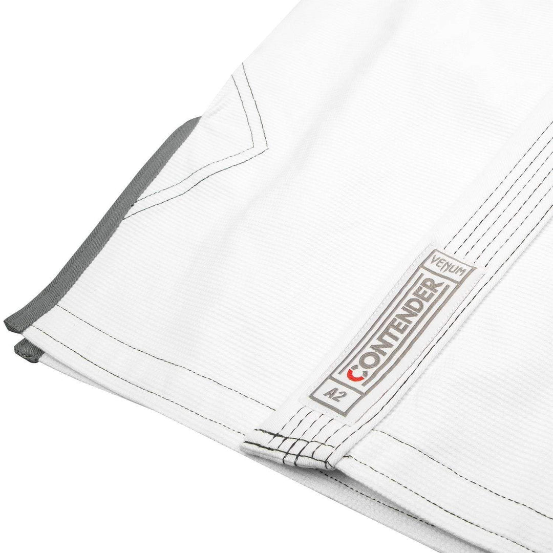 Kimono Jiu Jitsu Venum Contender EVO Alb | knock-out.ro