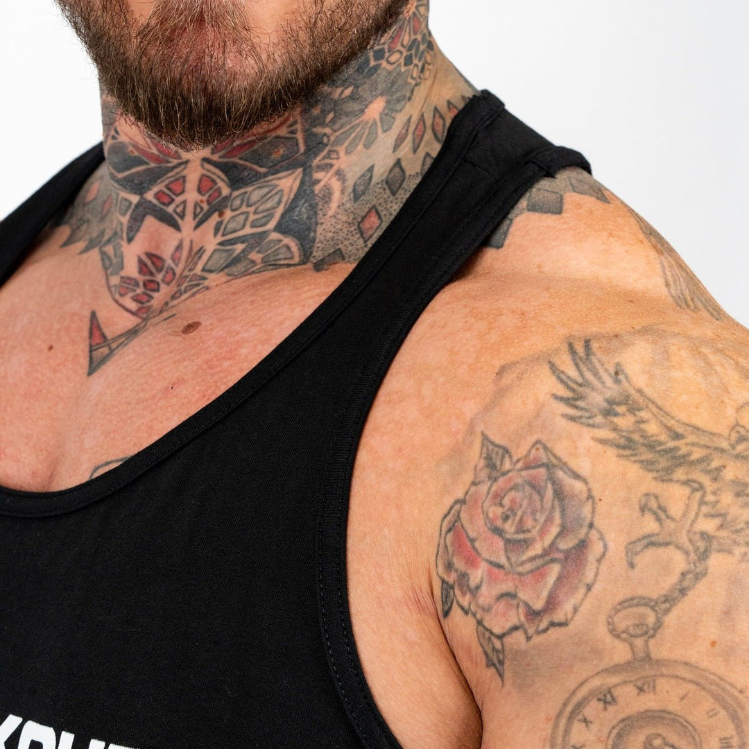 Knockout -Tankt -Top -Fitnessstudio