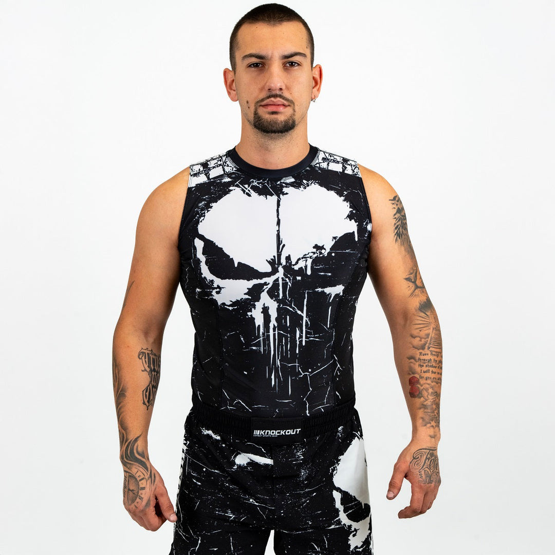 Maiou Compresie Knockout Punisher | knock-out.ro