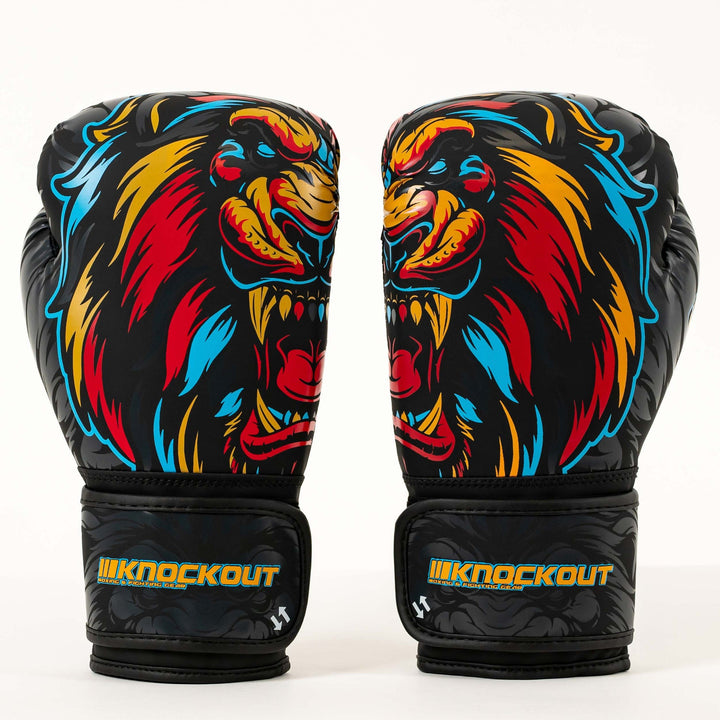 Manusi Box Knockout LION | knock-out.ro