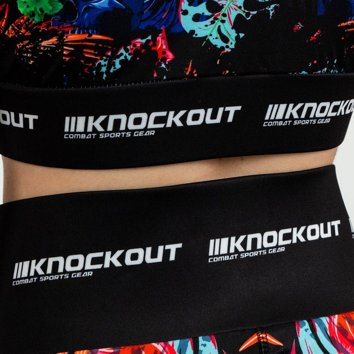 Pantaloni Compresie Knockout Tropical | knock-out.ro