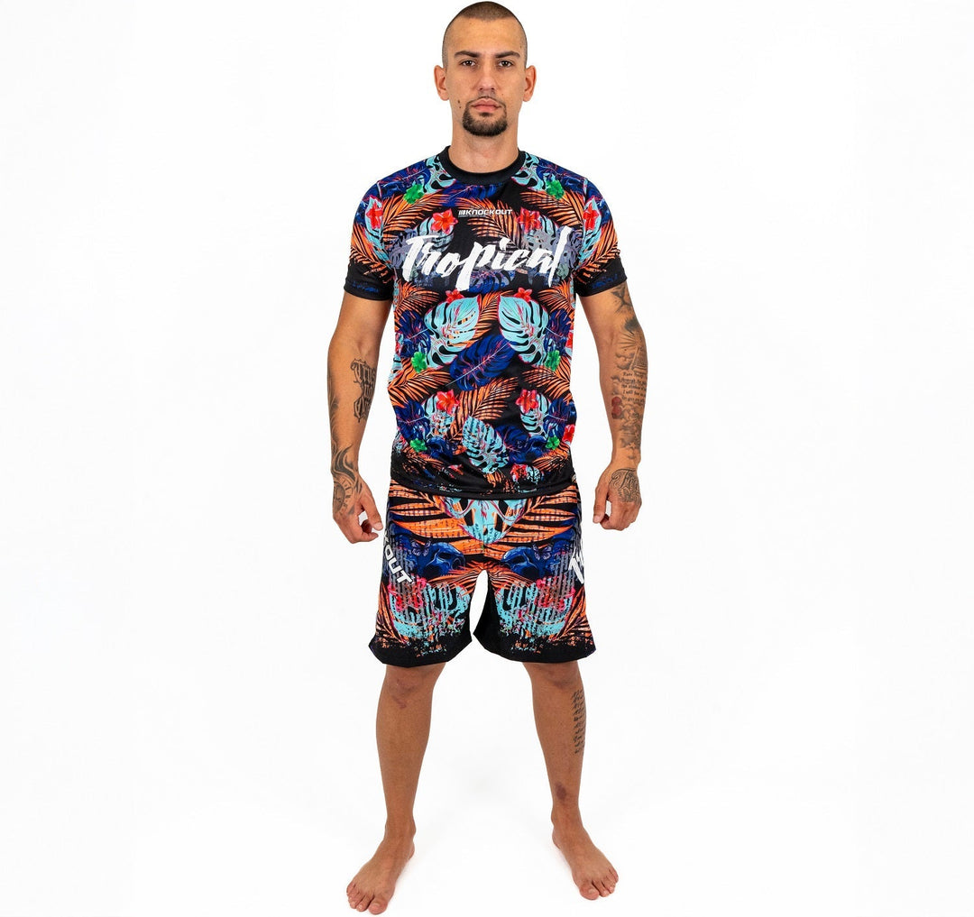 Sort MMA Knockout Tropical | knock-out.ro
