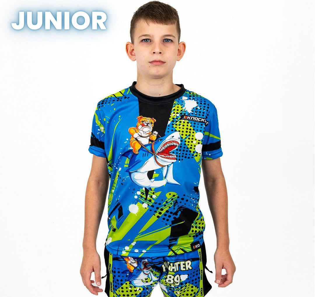 Tricou Knockout Shark Rider Copii | knock-out.ro