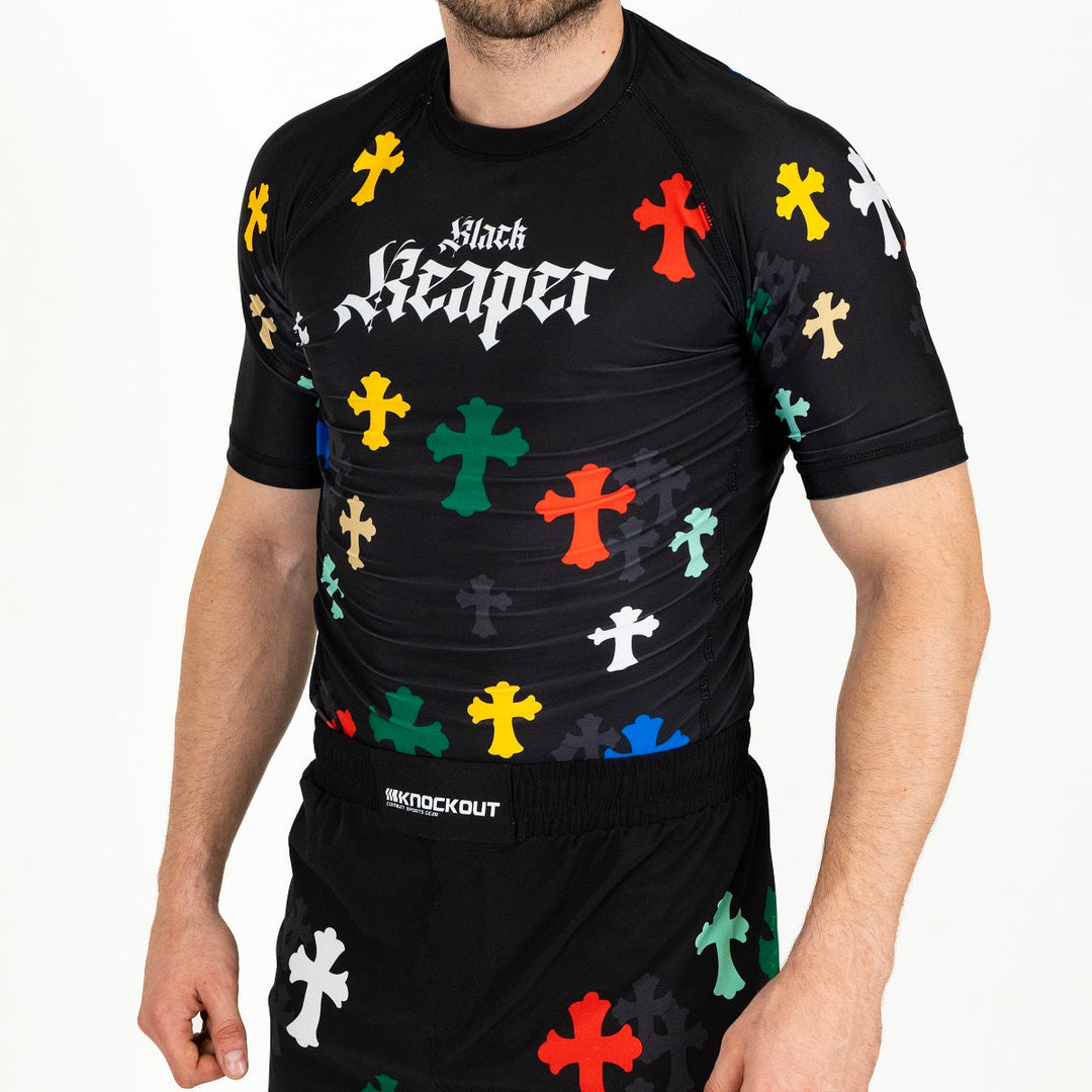Tricou Compresie Knockout Black Reaper | knock-out.ro