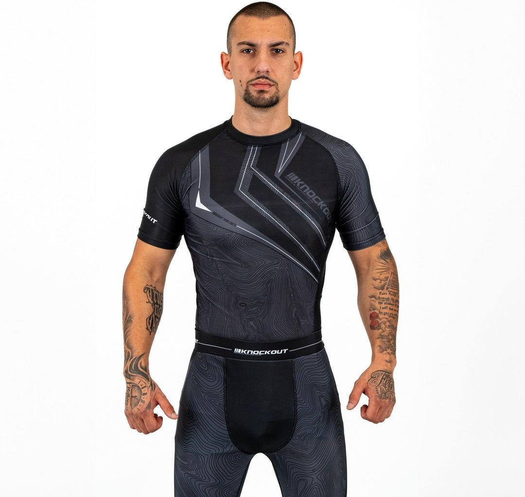 Knockout Rashguard Short Sleeves Fusion