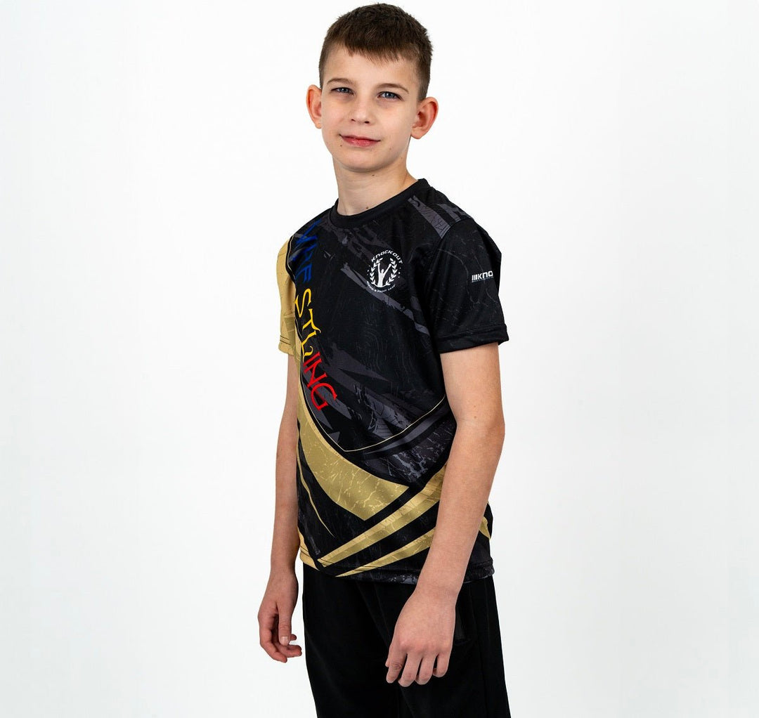 Knockout T-Shirt Wrestling Lite Kinder