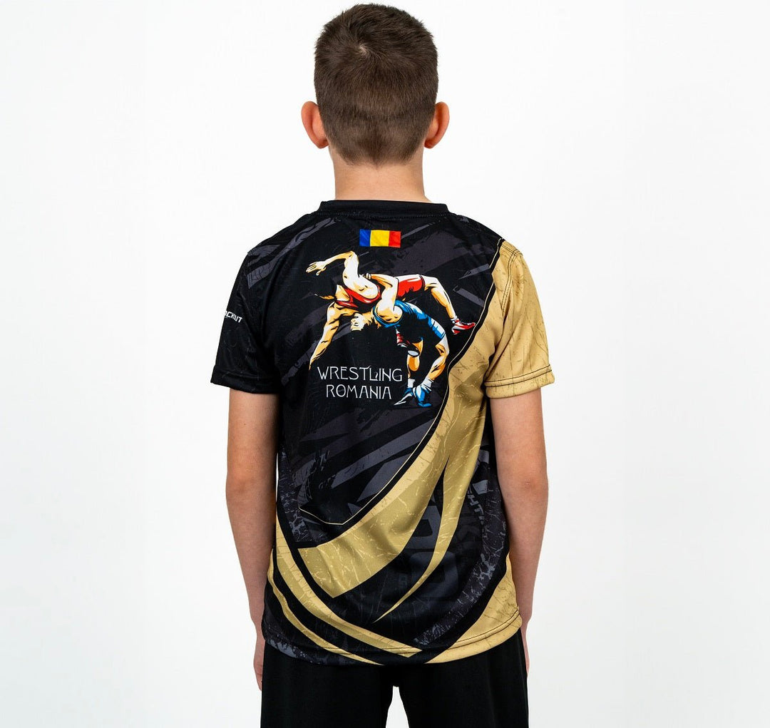 Knockout T-Shirt Wrestling Lite Kinder