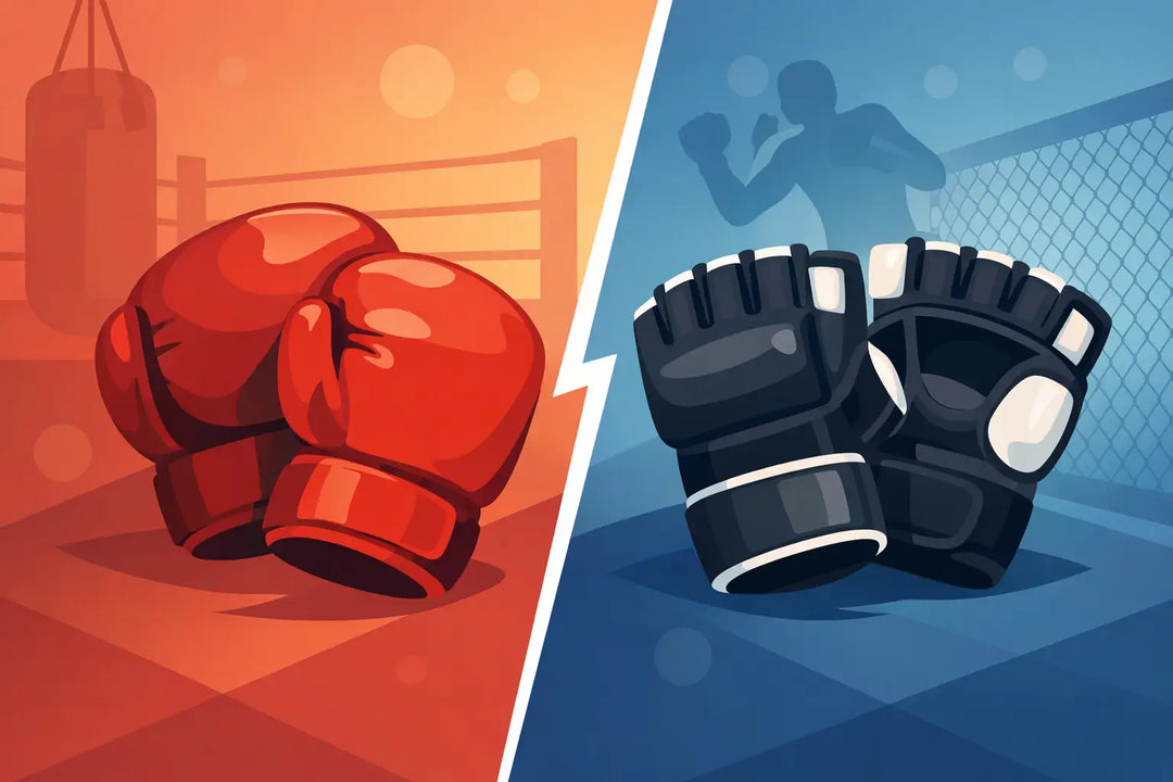 Boxing Gloves vs MMA Gloves for Training
