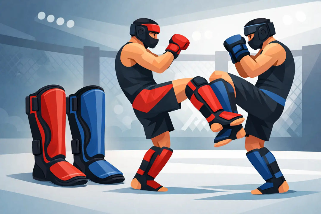MMA Shin Guards That Hold Up in Hard Sparring