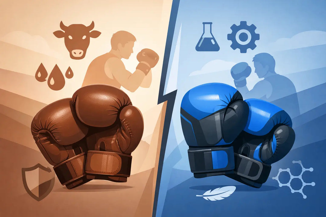 Leather Versus Synthetic Gloves for Fighters