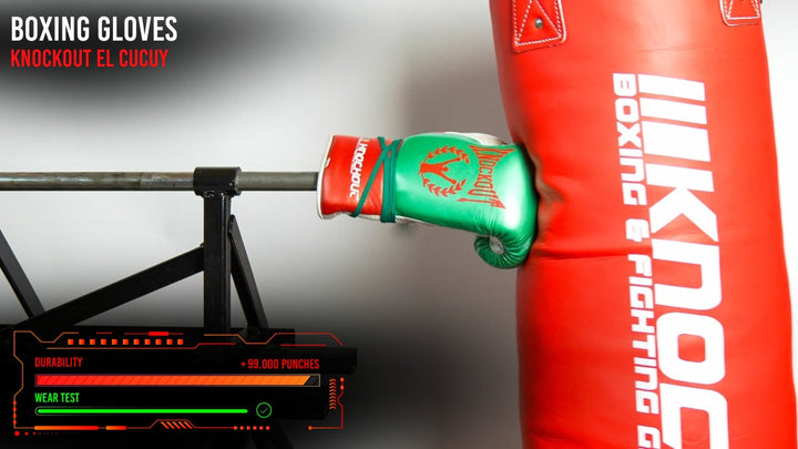 Knockout Laces Boxing Gloves El Cucuy