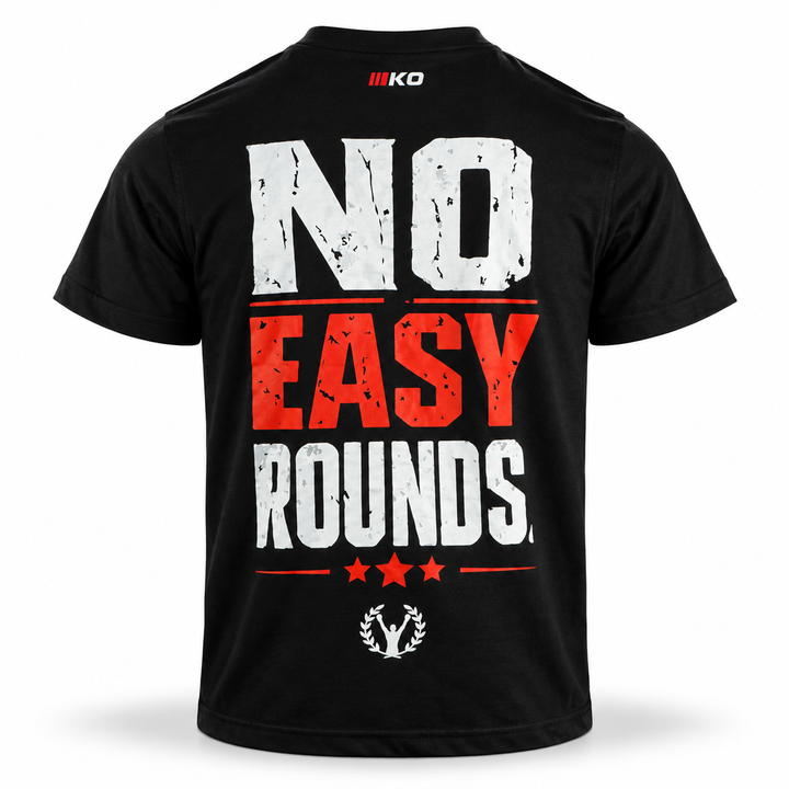 Knockout T-shirt No Easy Rounds