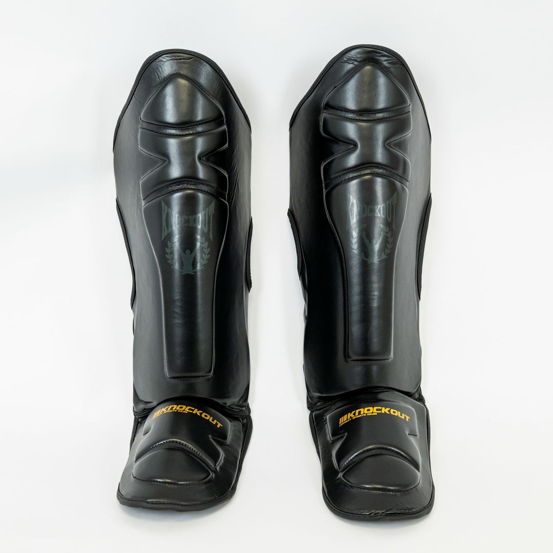 Tibiere Kickbox Knockout X-Lock | knock-out.ro