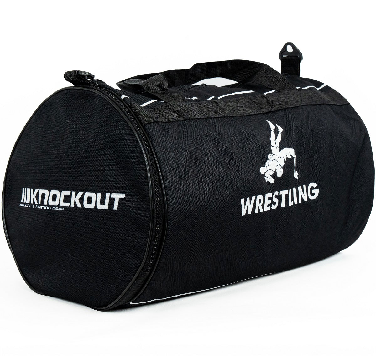 Wrestling Duffle Bag, Black Gym Bag, high quality Go Ahead Test My Wrestling Skills.