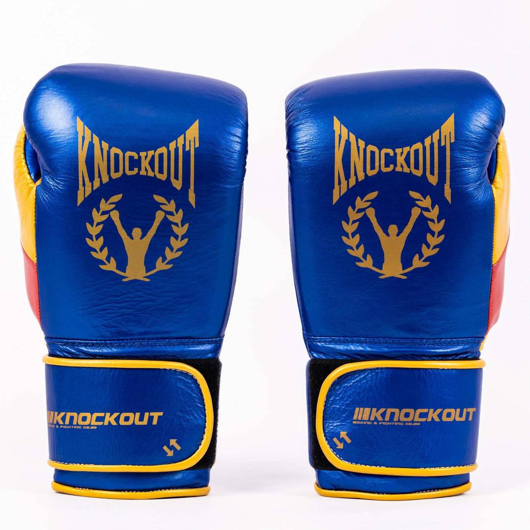 Manusi Box Knockout Metalic | knock-out.ro