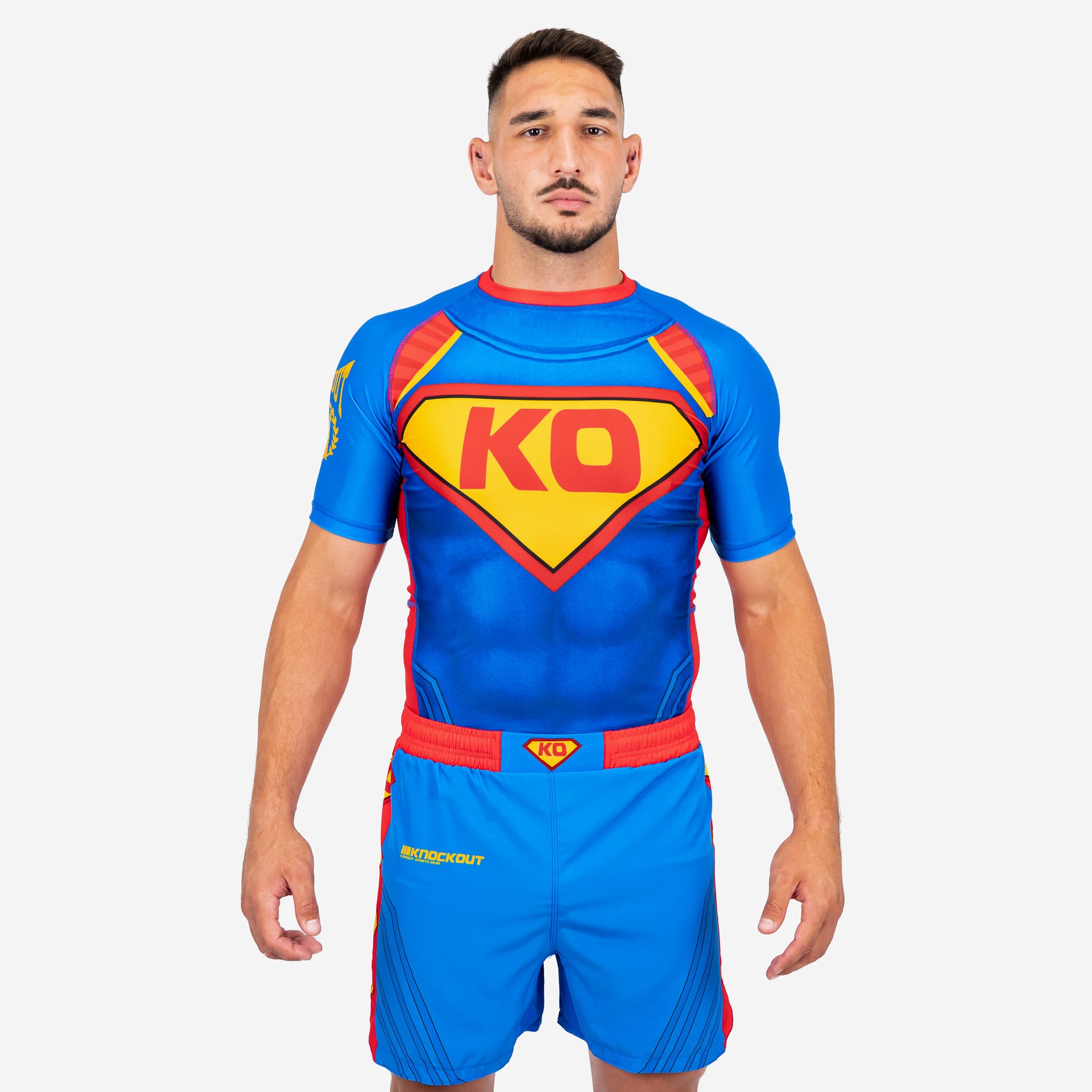 Knockout Rashguard Short Sleeve Super KO – Knockout Fightgear