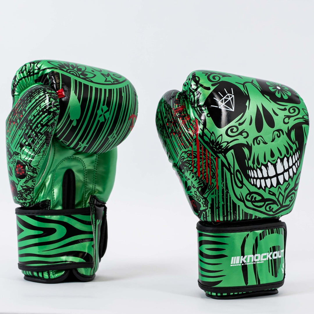 Knockout Boxing Gloves Skull