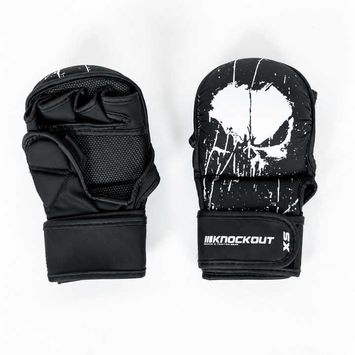 Knockout MMA Sparring Handschuhe mit offenen Fingern Punisher 2.0