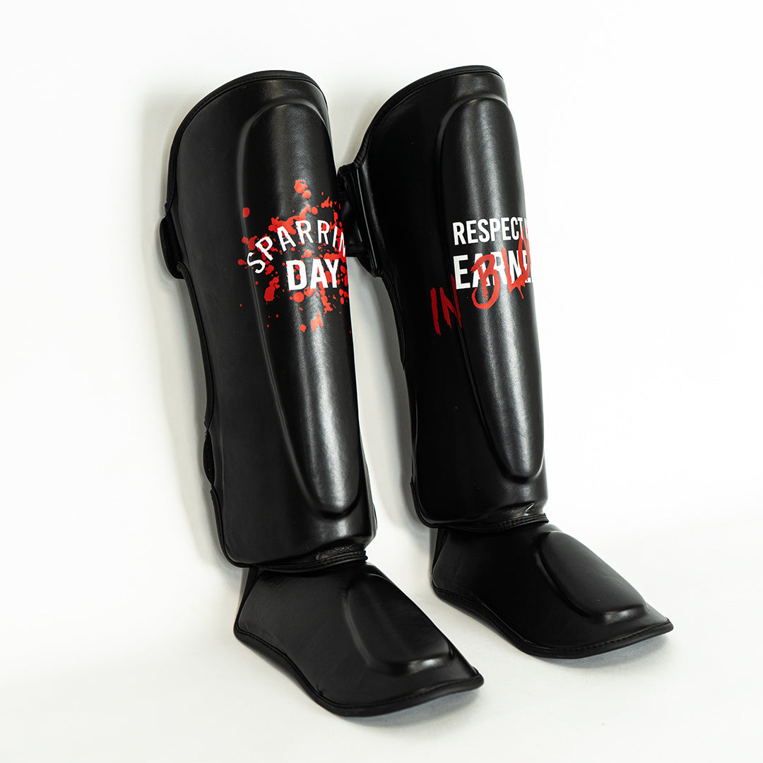 Knockout Shin Guards Kickbox Sparring Day
