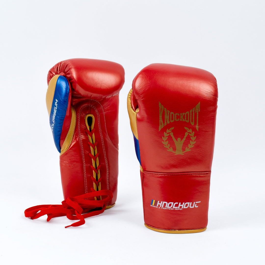 Mănuși Box Knockout Competiție - Ediție Colosseum | knock-out.ro