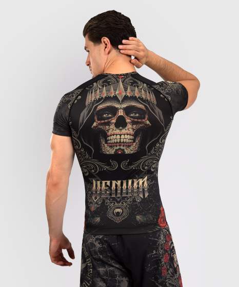 Venum Santa Muerte 5.0-Rashguard Short Sleeve