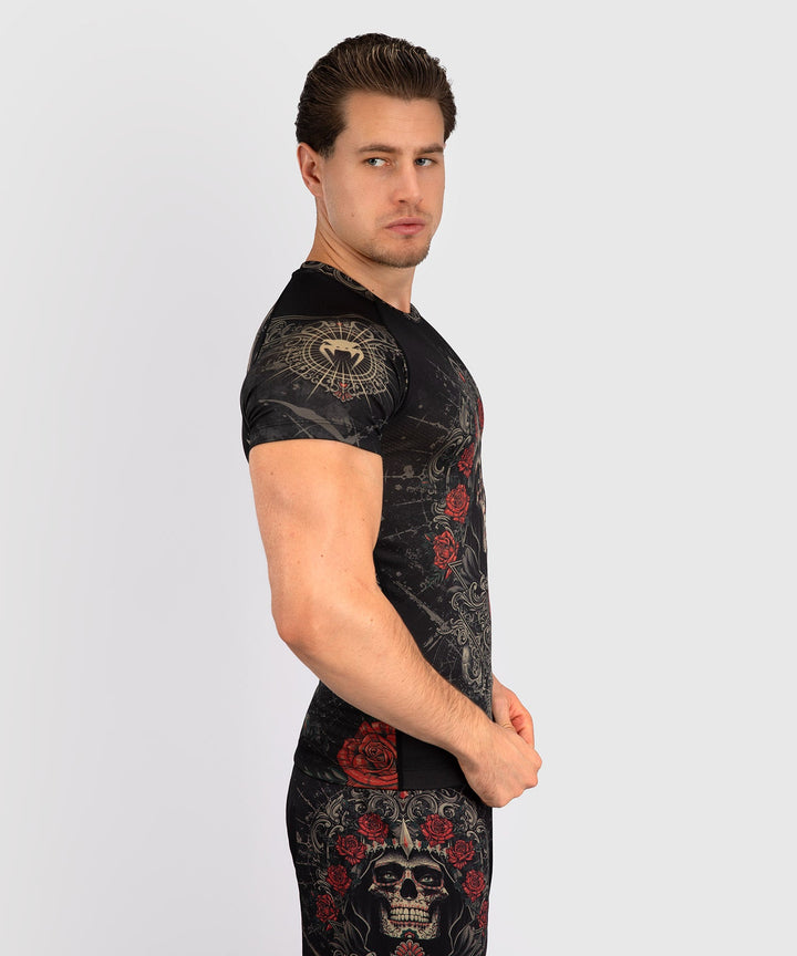 Venum Santa Muerte 5.0-Rashguard Short Sleeve