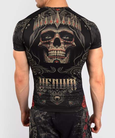 Venum Santa Muerte 5.0-Rashguard Short Sleeve