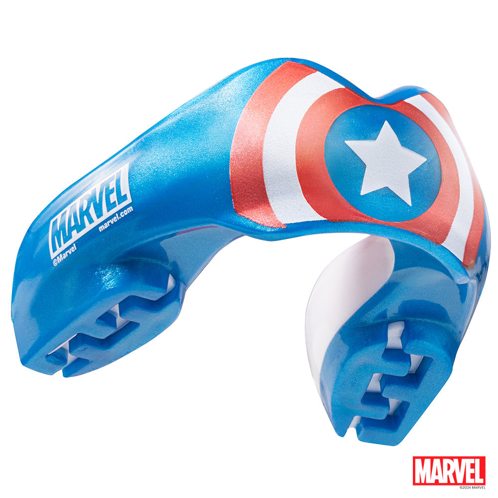 Proteza Dentara SafeJawz Captain America Pentru Aparat Dentar | knock-out.ro