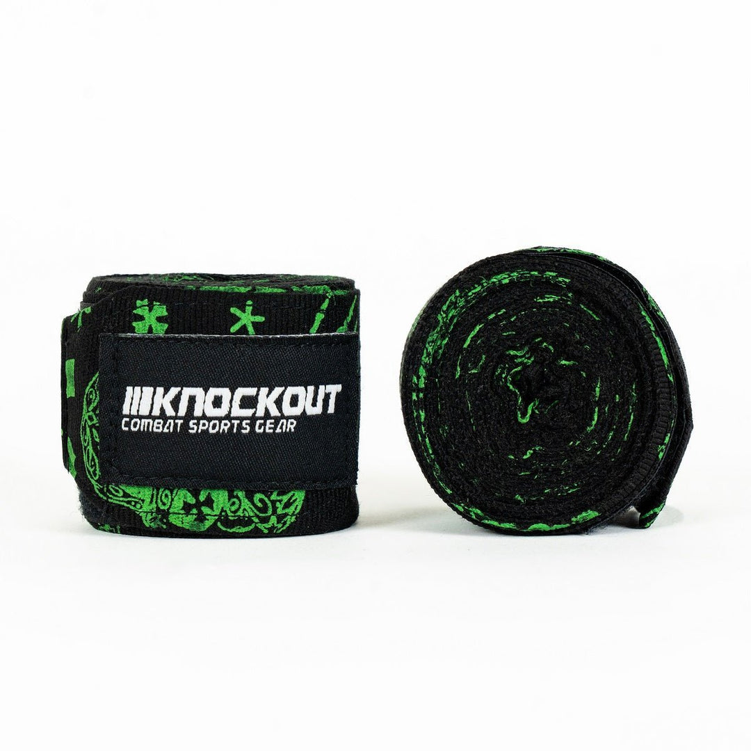 Bandaje Box Knockout Skull 4.5m | knock-out.ro