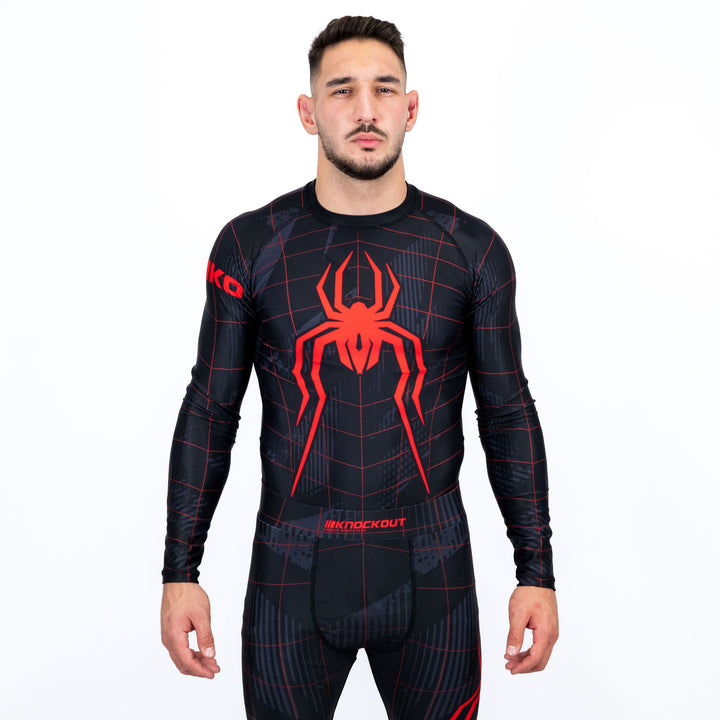 Pachet Webman: Pantaloni + Bluza Compresie + Manusi MMA | knock-out.ro