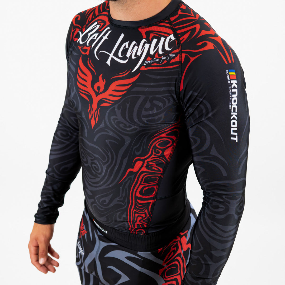 Bluza Compresie Knockout X Belt League | knock-out.ro