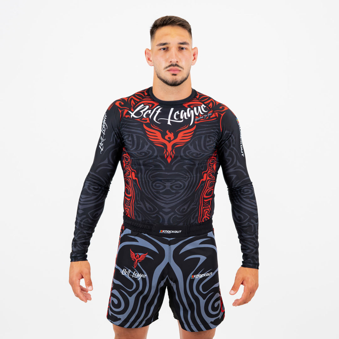 Bluza Compresie Knockout X Belt League | knock-out.ro
