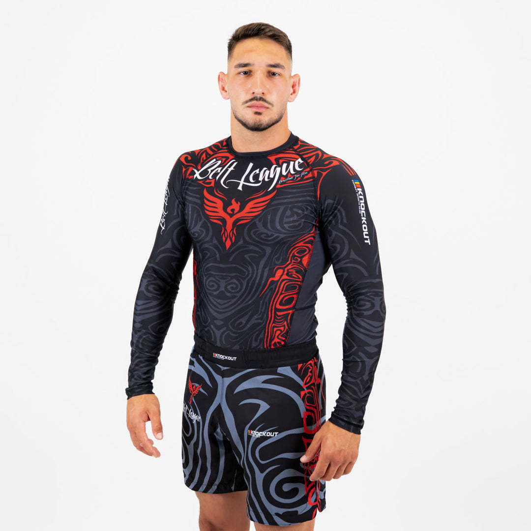 Bluza Compresie Knockout X Belt League | knock-out.ro