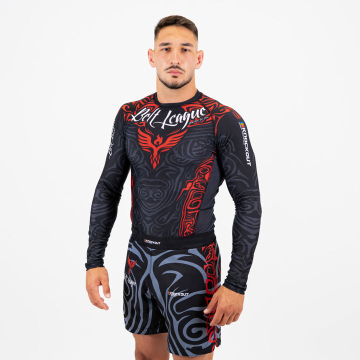 Bluza Compresie Knockout X Belt League | knock-out.ro
