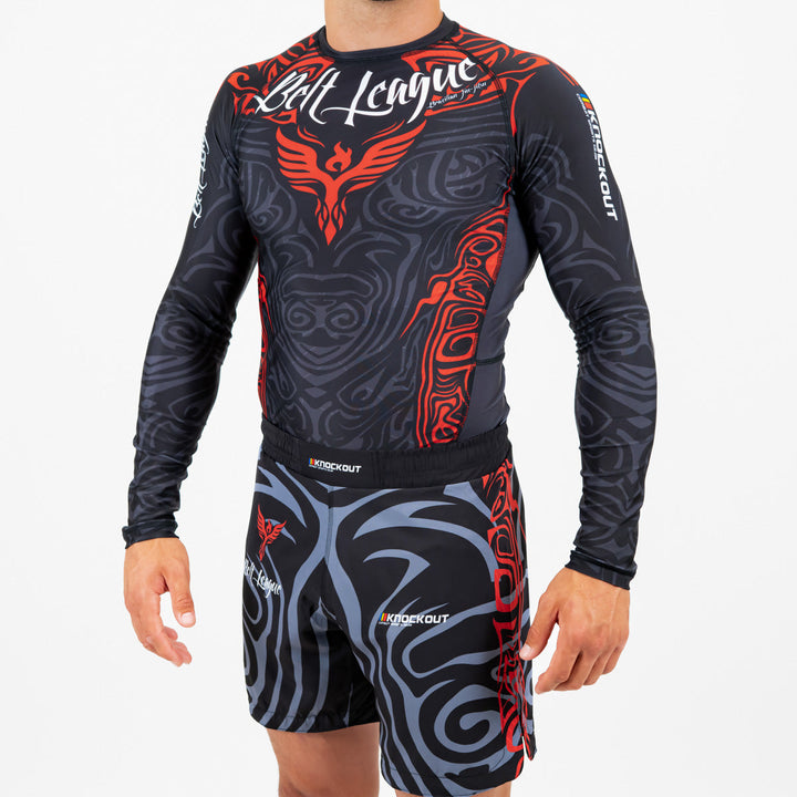Bluza Compresie Knockout X Belt League | knock-out.ro