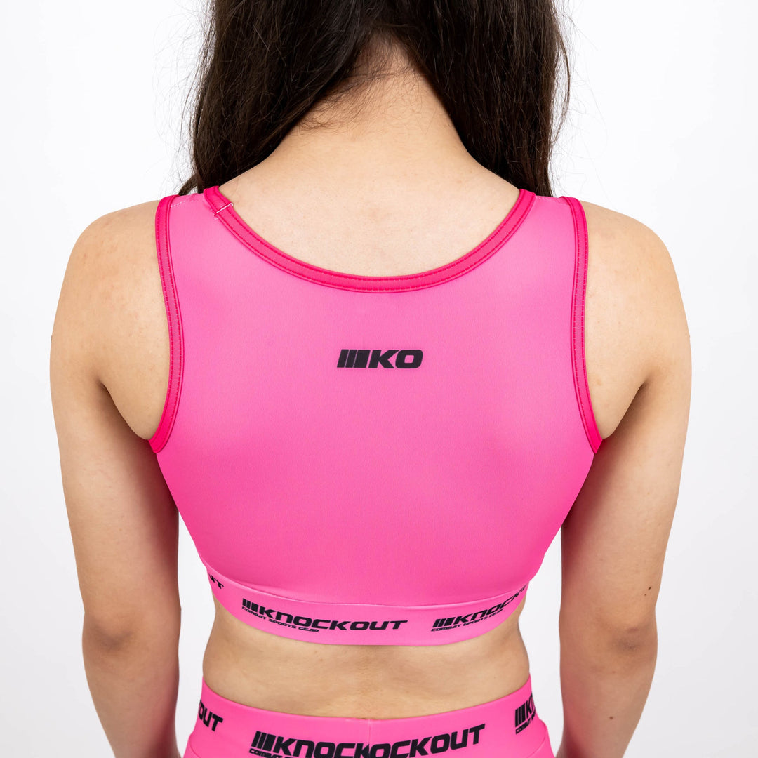 Bustiera Knockout Pink | knock-out.ro