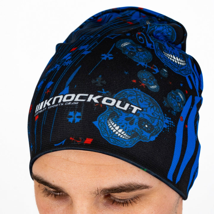 Knockout Skull Reversible Beanie