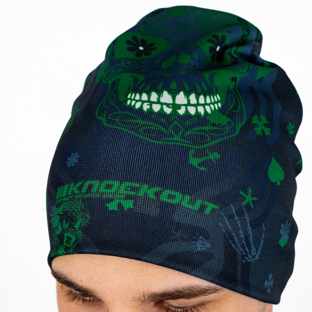 Knockout Skull Reversible Beanie