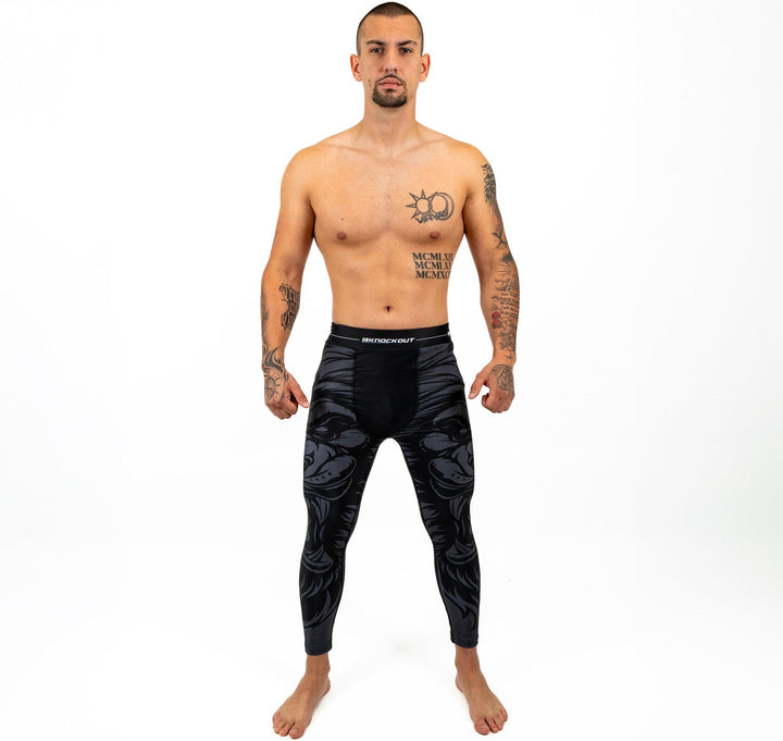 Knockout LION Compression Pants