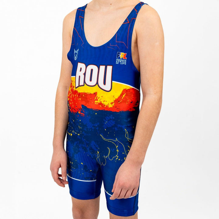 Knockout Superstar Kids’ Wrestling Singlet