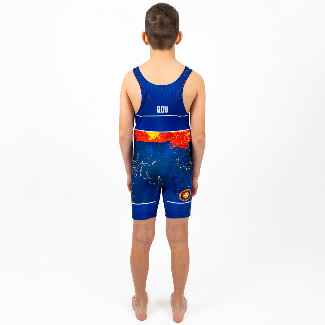 Knockout Superstar Kids’ Wrestling Singlet