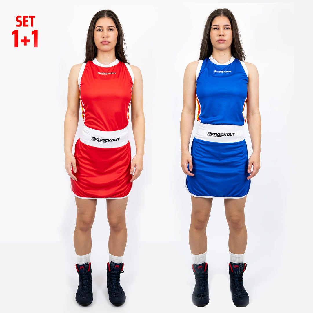 Pachet Set Box Fete( Rosu + Albastru ) | knock-out.ro